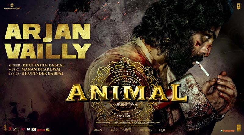 Arjan Vailly Lyrics From Animal